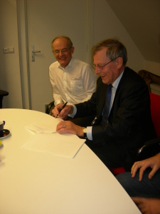 Ondertekening oprichtingsakte sichting govroam